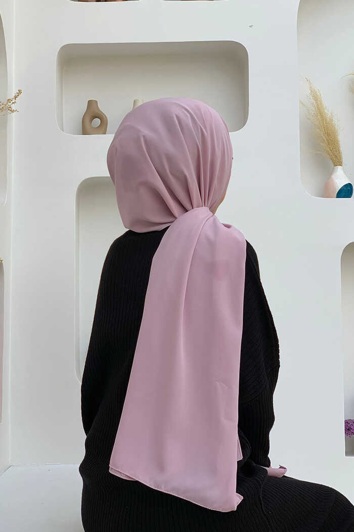 2050 Medina Silk Hijab Dusty Rose