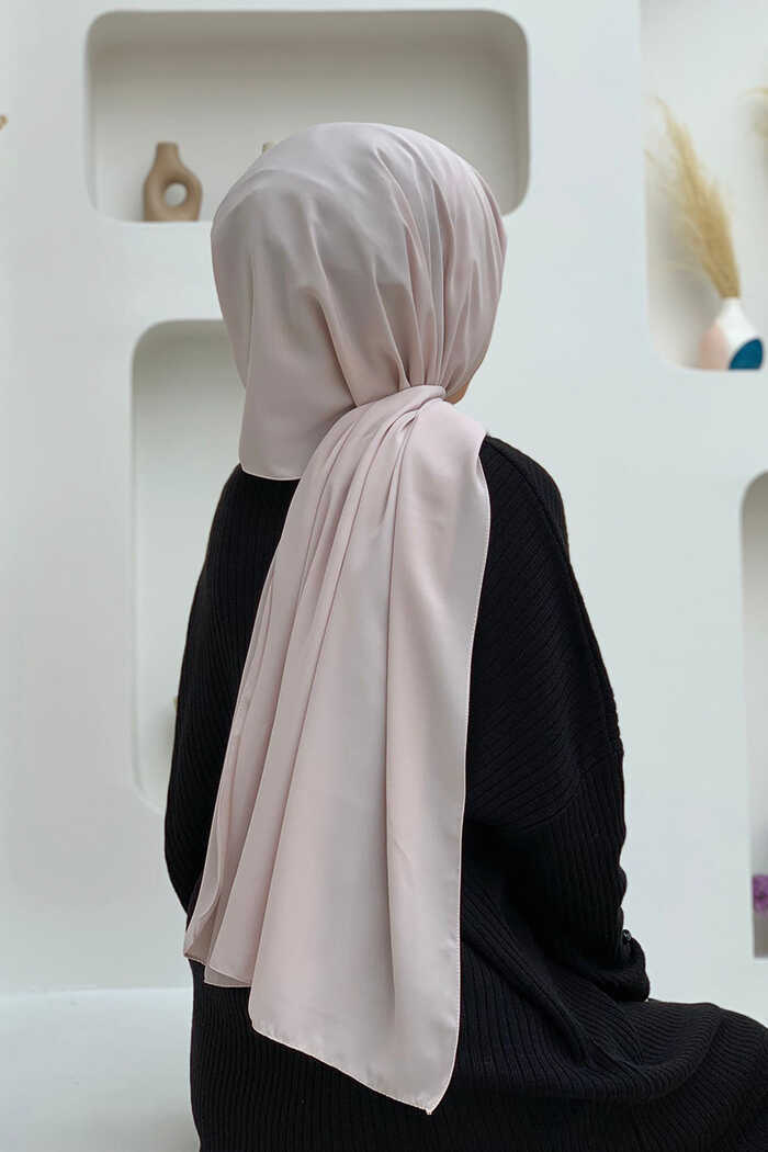 2050 Medina Silk Hijab Stone