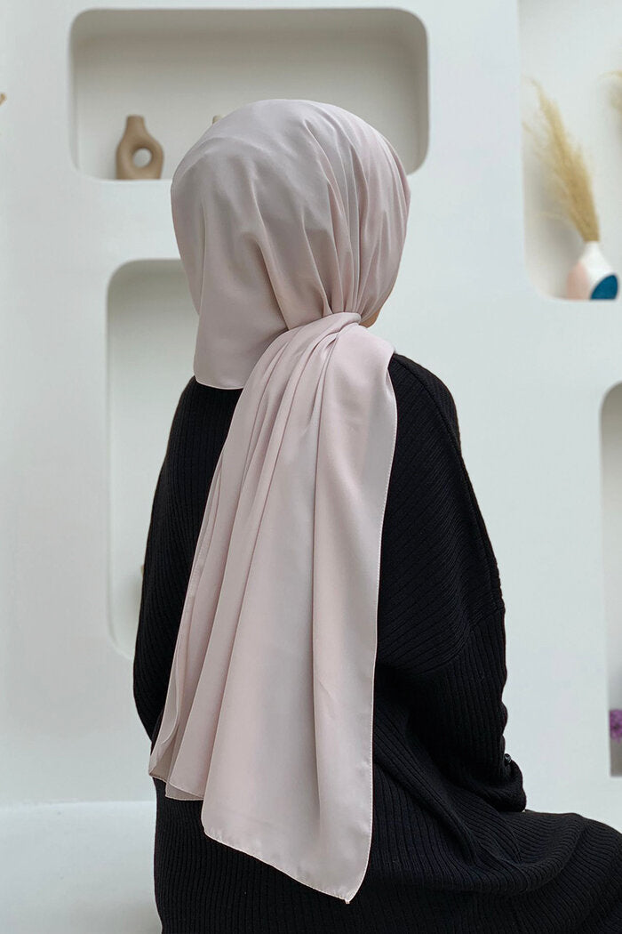 2050 Medina Silk Hijab Stone