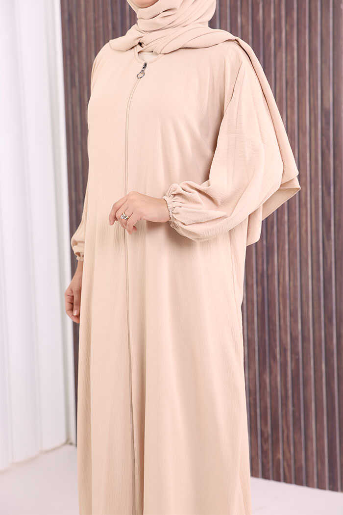 Prayer Dress with Matching Hijab 3857 Stone