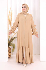 Hajj & Umrah Abaya and Shawl Set 70018 Stone - view 1